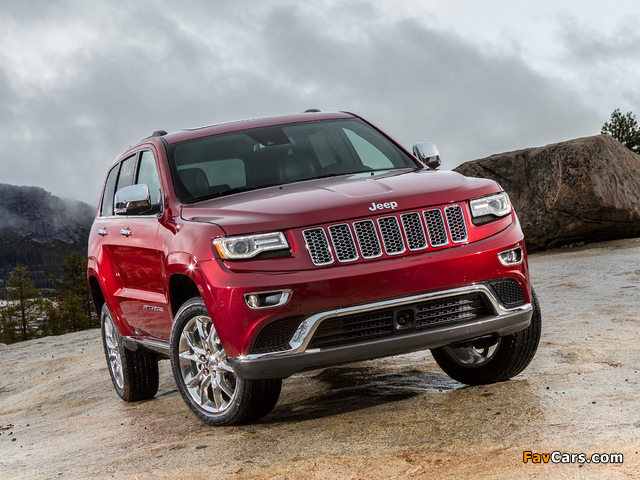 Pictures of Jeep Grand Cherokee Summit (WK2) 2013 (640 x 480)