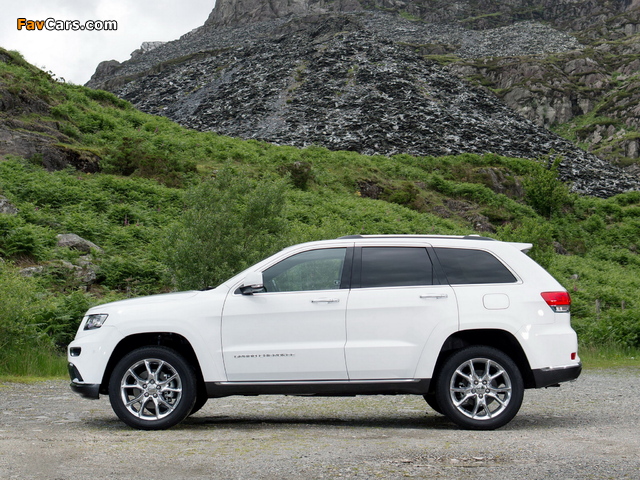 Pictures of Jeep Grand Cherokee Summit UK-spec (WK2) 2013 (640 x 480)