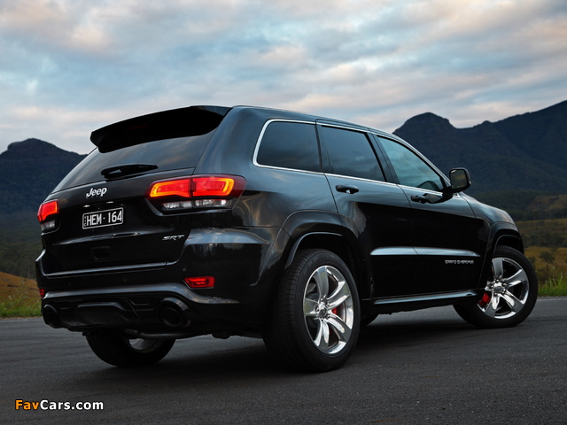 Pictures of Jeep Grand Cherokee SRT AU-spec (WK2) 2013 (640 x 480)