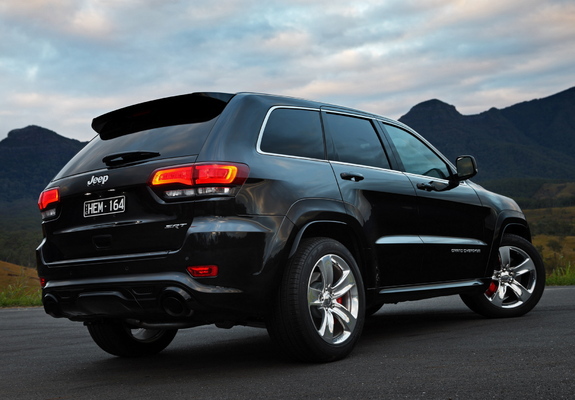 Pictures of Jeep Grand Cherokee SRT AU-spec (WK2) 2013