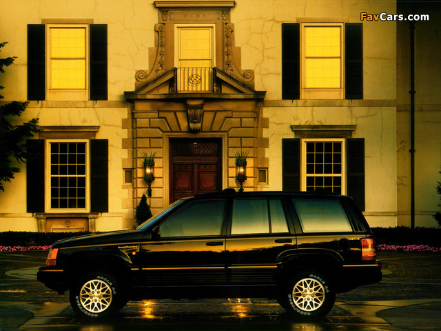 Jeep Grand Cherokee Limited (ZJ) 1993–96 wallpapers (640 x 480)