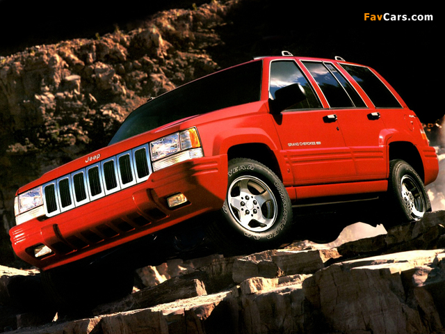 Jeep Grand Cherokee Laredo (ZJ) 1996–98 wallpapers (640 x 480)