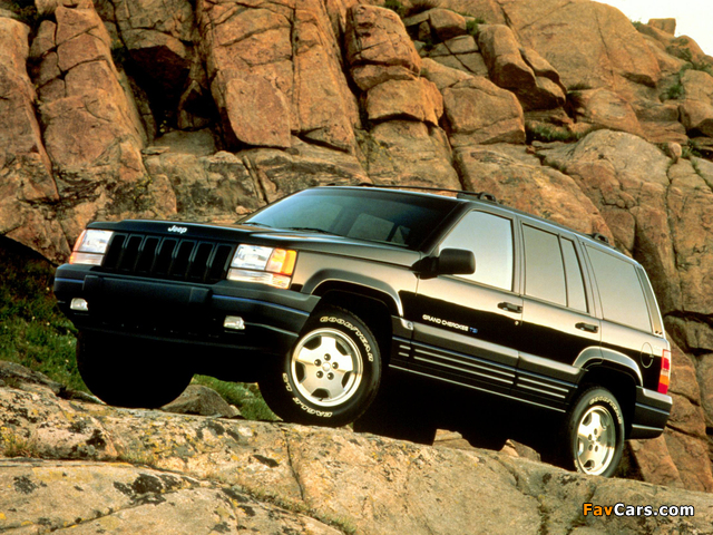 Jeep Grand Cherokee TSi (ZJ) 1997–98 wallpapers (640 x 480)