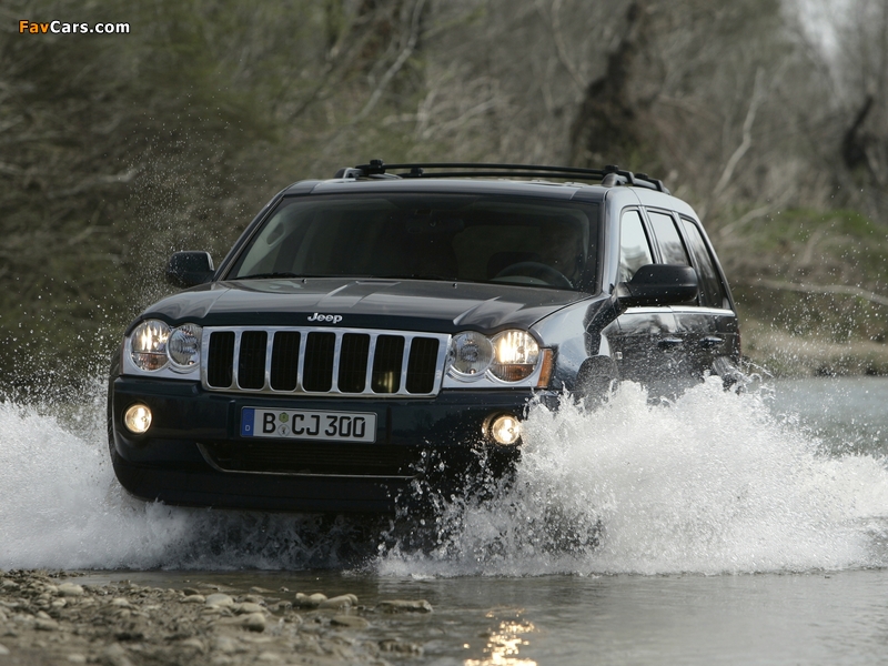 Jeep Grand Cherokee CRD Limited (WK) 2005–07 wallpapers (800 x 600)