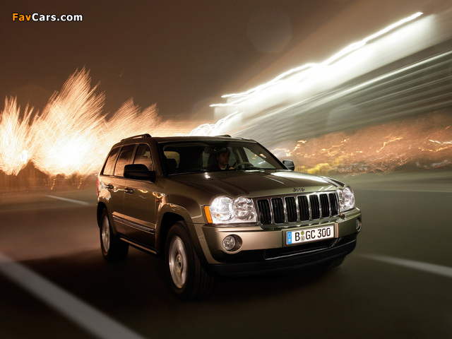 Jeep Grand Cherokee CRD Limited (WK) 2005–07 wallpapers (640 x 480)