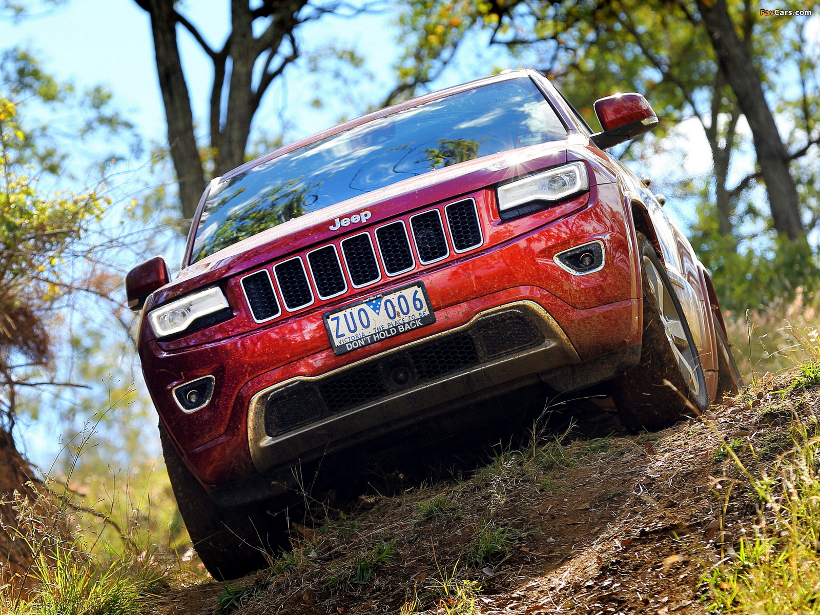 Jeep Grand Cherokee Overland AU-spec (WK2) 2013 wallpapers (1600 x 1200)