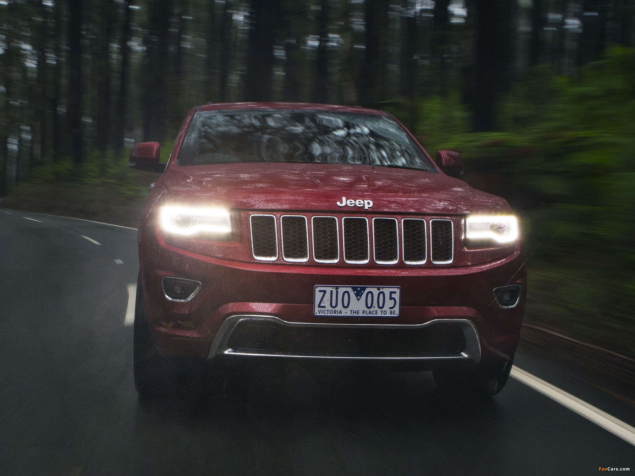 Jeep Grand Cherokee Overland AU-spec (WK2) 2013 wallpapers (2048 x 1536)