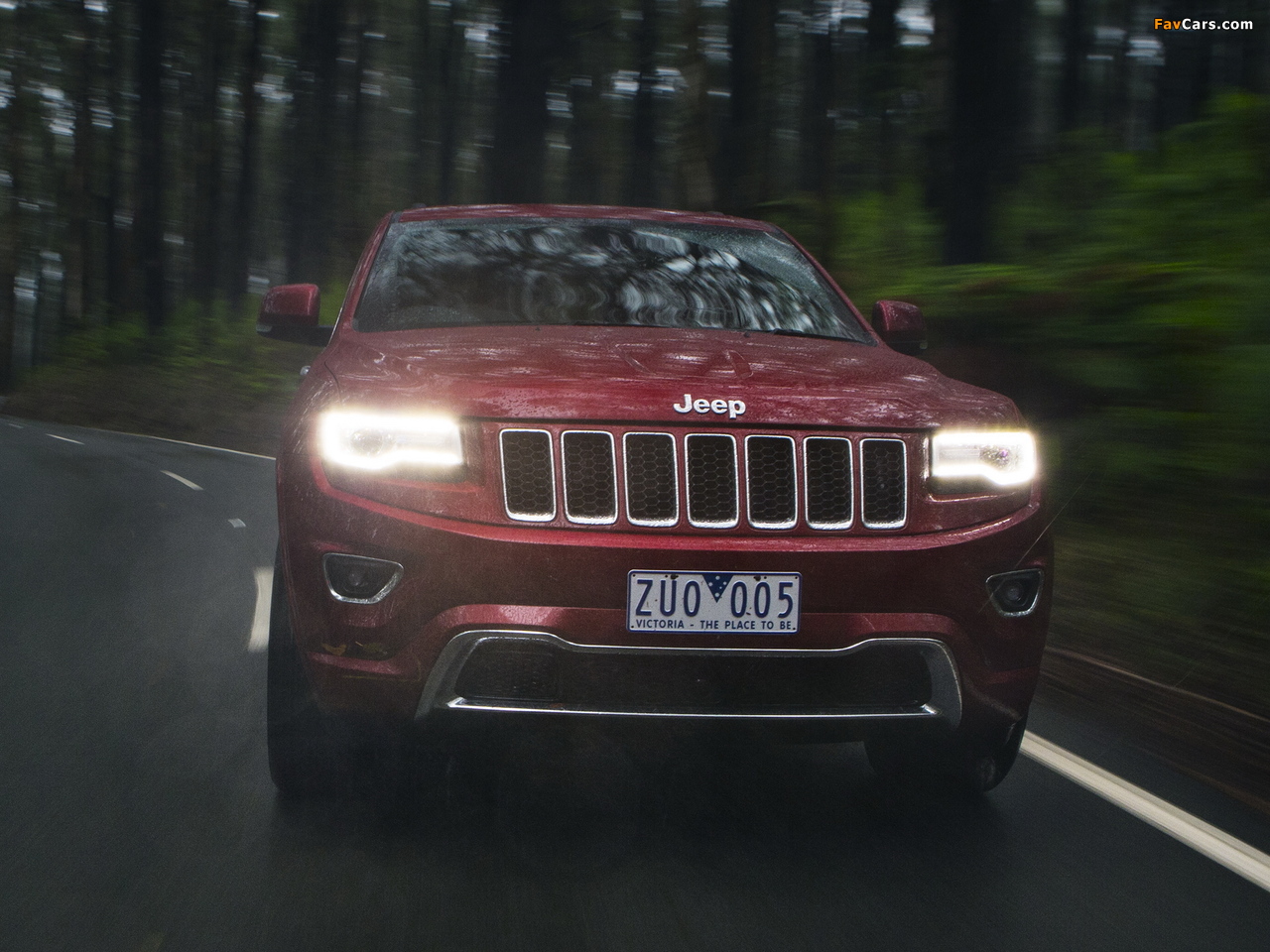 Jeep Grand Cherokee Overland AU-spec (WK2) 2013 wallpapers (1280 x 960)