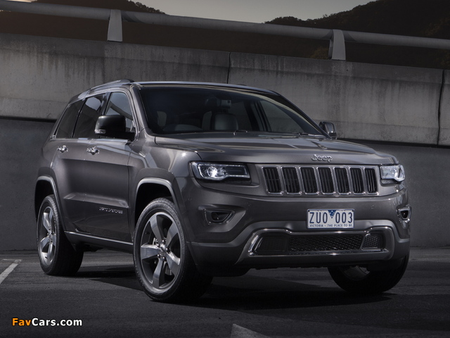 Jeep Grand Cherokee Limited AU-spec (WK2) 2013 wallpapers (640 x 480)