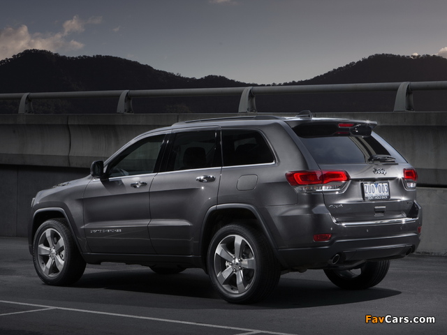 Jeep Grand Cherokee Limited AU-spec (WK2) 2013 wallpapers (640 x 480)
