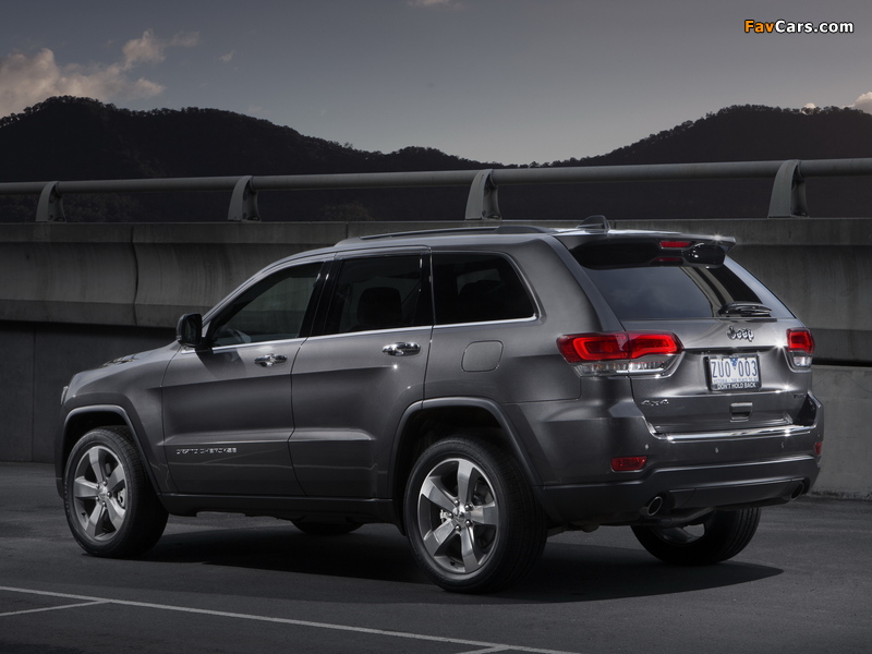 Jeep Grand Cherokee Limited AU-spec (WK2) 2013 wallpapers (800 x 600)