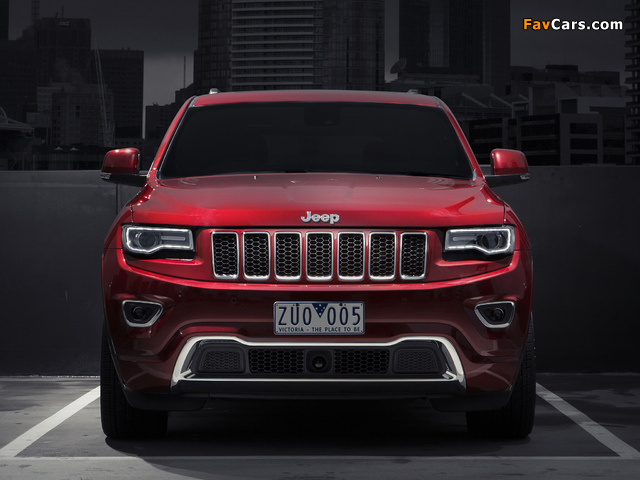 Jeep Grand Cherokee Overland AU-spec (WK2) 2013 wallpapers (640 x 480)