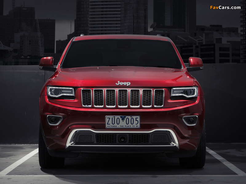 Jeep Grand Cherokee Overland AU-spec (WK2) 2013 wallpapers (800 x 600)