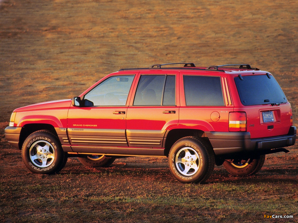 Jeep Grand Cherokee Laredo (ZJ) 1996–98 wallpapers (1024 x 768)