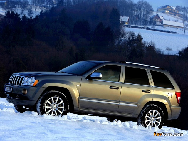 Jeep Grand Cherokee (WK) 2005–07 wallpapers (640 x 480)