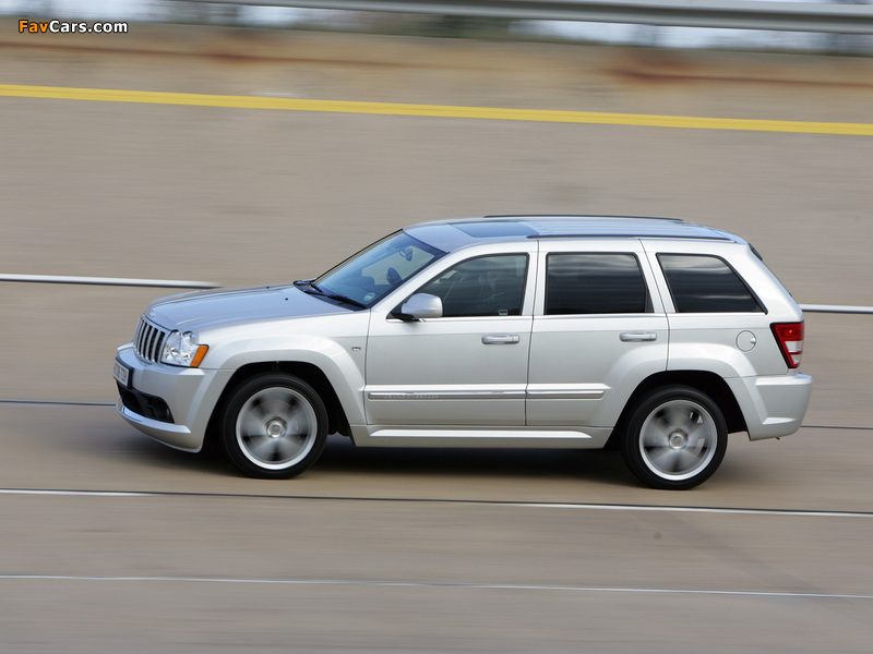 Jeep Grand Cherokee SRT8 UK-spec (WK) 2006–10 wallpapers (800 x 600)