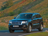 Jeep Grand Cherokee UK-spec (WK2) 2011 wallpapers