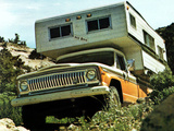 Jeep J10/J20 Red Dale Camper 1973 wallpapers