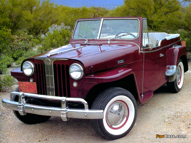 Jeep Jeepster (VJ) 1948–50 images (640 x 480)