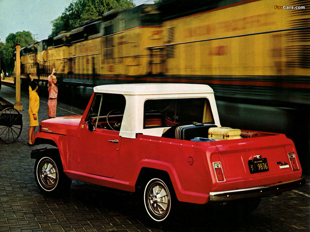 Jeep Jeepster Commando Pickup 1967–71 wallpapers (1024 x 768)