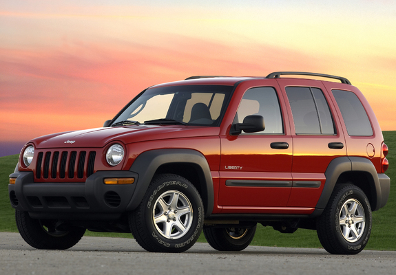 Jeep Liberty Sport 2002–05 wallpapers