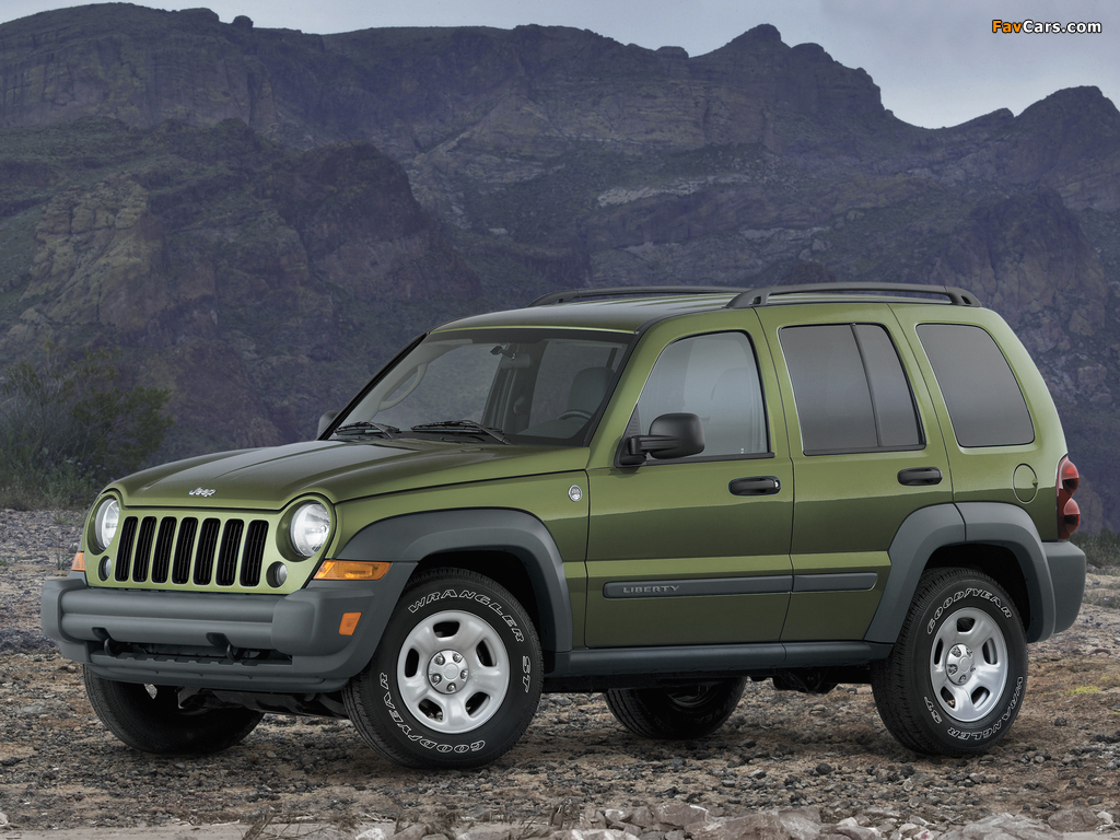 Jeep Liberty Limited 2005–07 photos (1024 x 768)