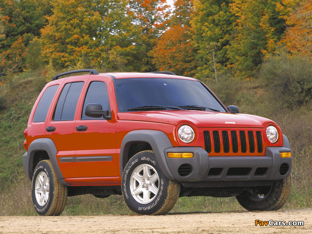 Photos of Jeep Liberty Sport 2002–05 (640 x 480)