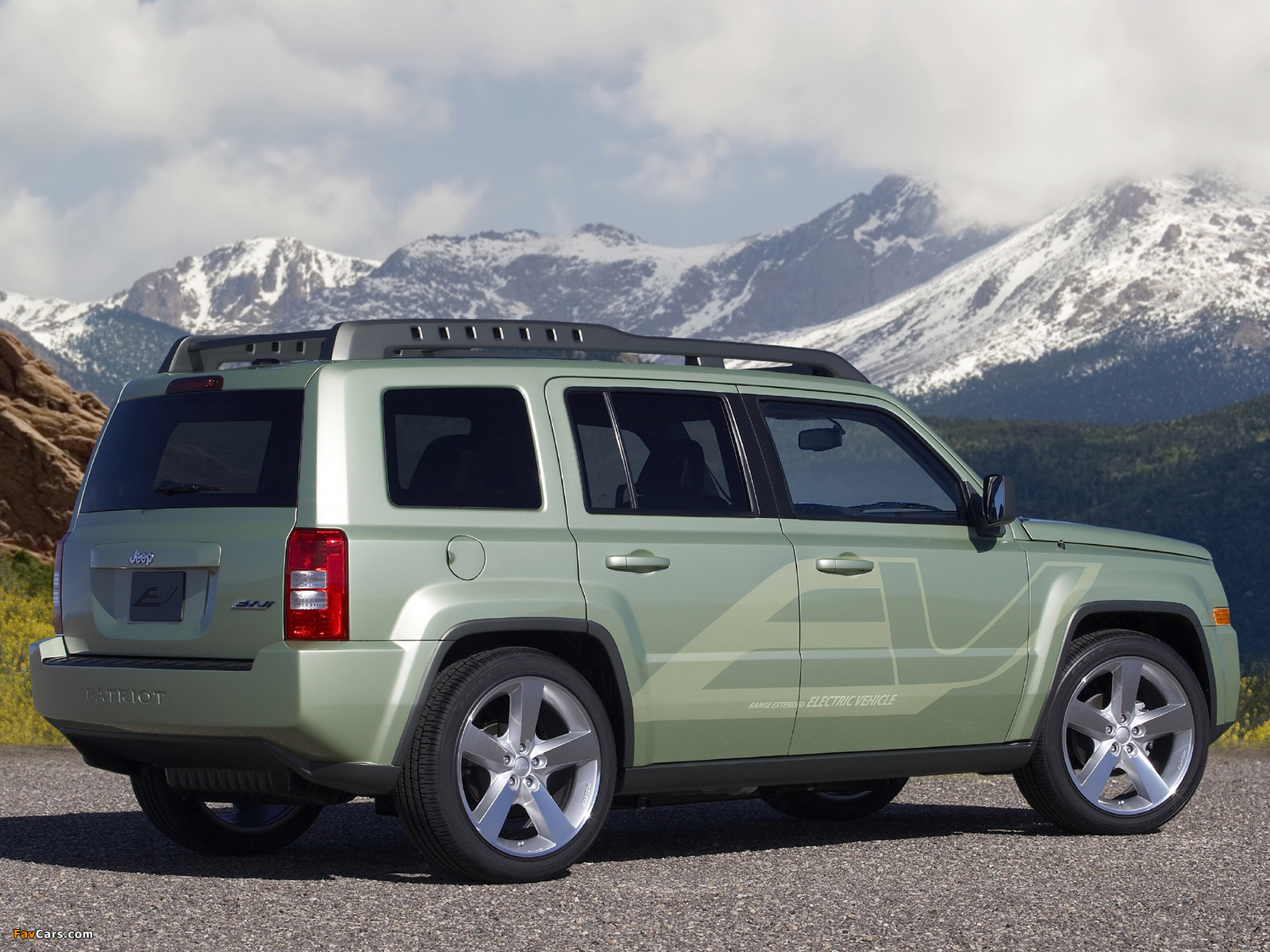 Jeep Patriot EV Concept 2009 photos (1600 x 1200)