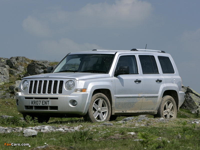 Jeep Patriot UK-spec 2007–10 wallpapers (800 x 600)