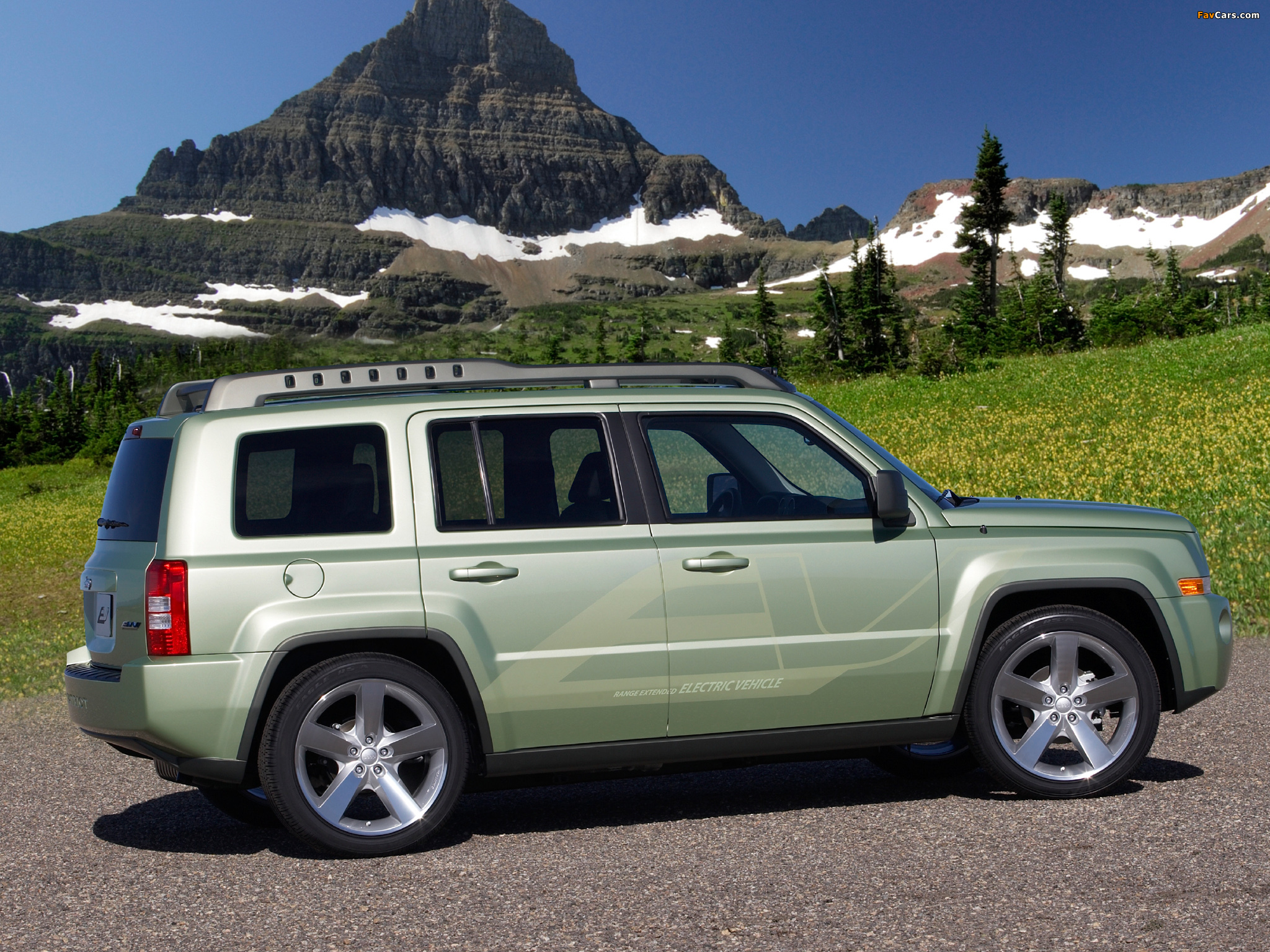 Jeep Patriot EV Concept 2009 wallpapers (2048 x 1536)