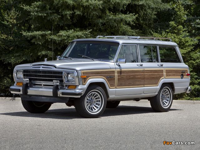 Jeep Grand Wagoneer 1986 images (640 x 480)