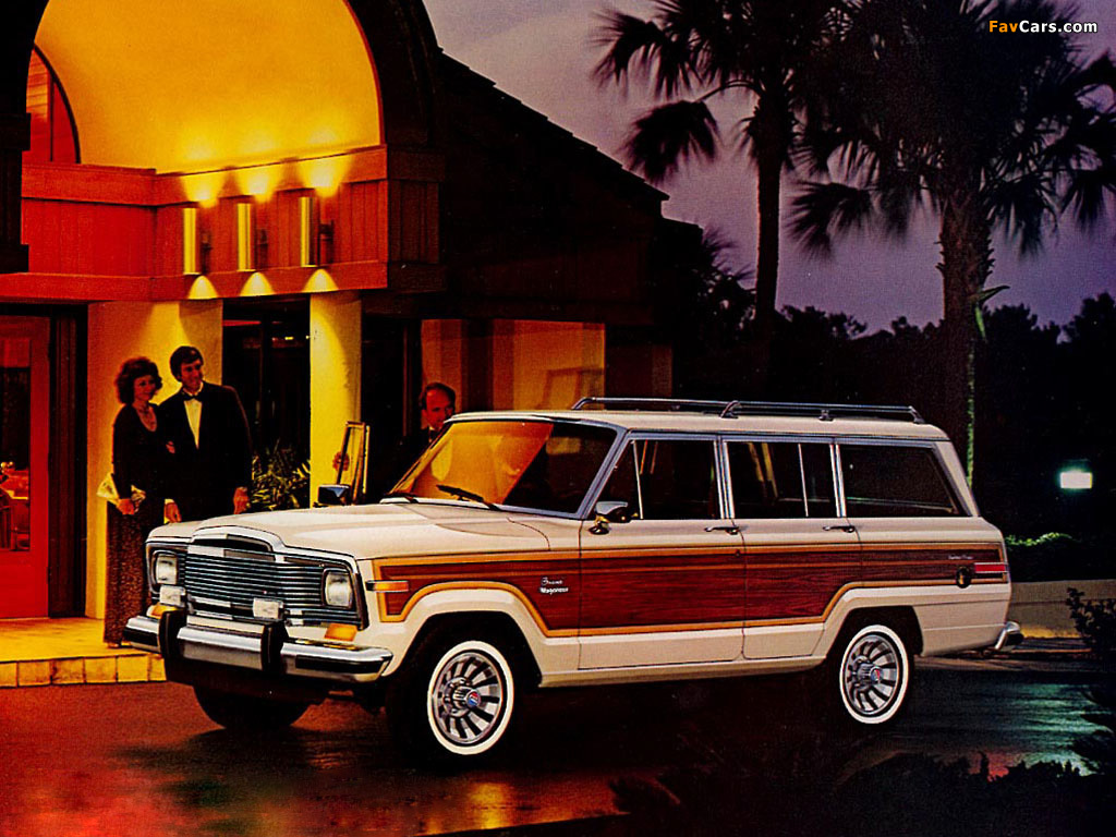 Jeep Grand Wagoneer 1984–85 wallpapers (1024 x 768)