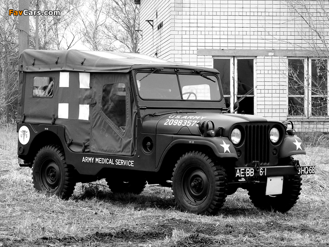 Pictures of Willys M170 Jeep Ambulance 1953–63 (640 x 480)