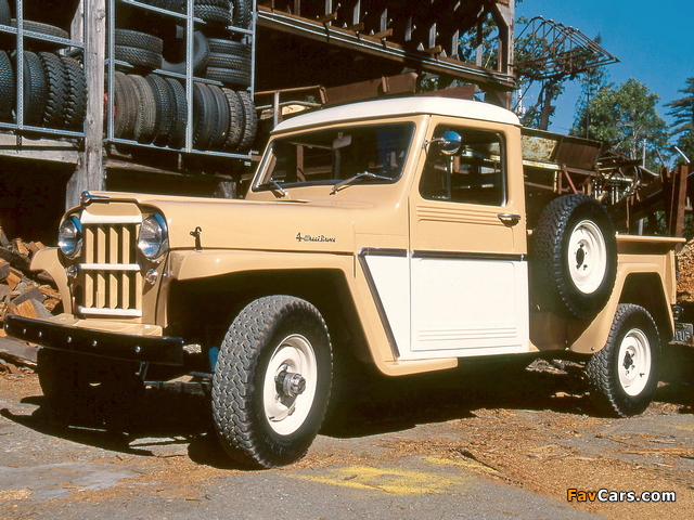 Willys Jeep Truck 1947–65 pictures (640 x 480)