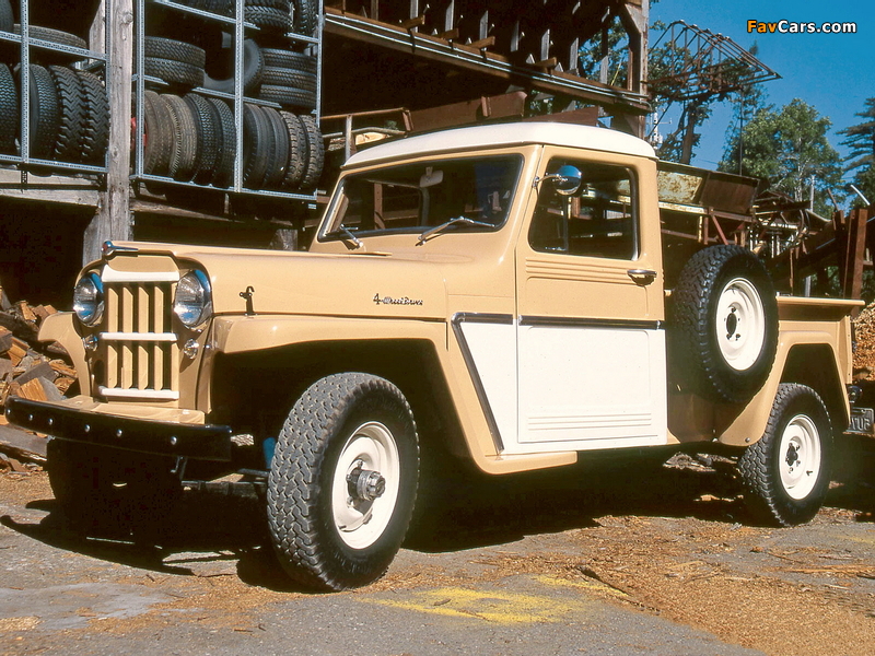 Willys Jeep Truck 1947–65 pictures (800 x 600)