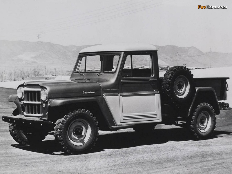 Willys Jeep Truck 1947–65 wallpapers (800 x 600)