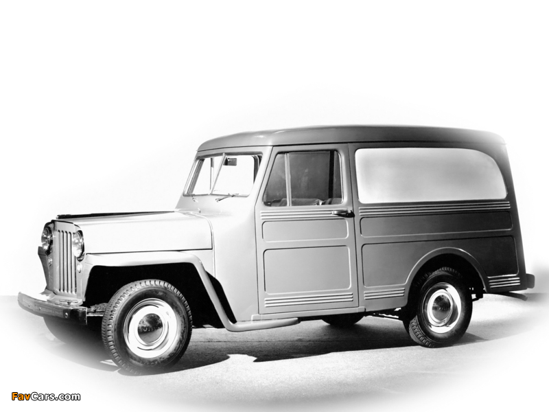 Photos of Willys Jeep Wagon Panel Delivery 1946–50 (800 x 600)