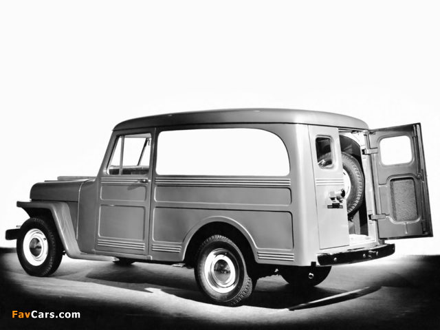 Willys Jeep Wagon Panel Delivery 1946–50 wallpapers (640 x 480)