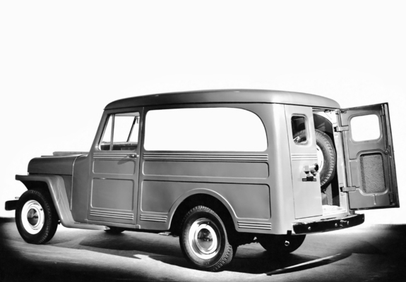 Willys Jeep Wagon Panel Delivery 1946–50 wallpapers