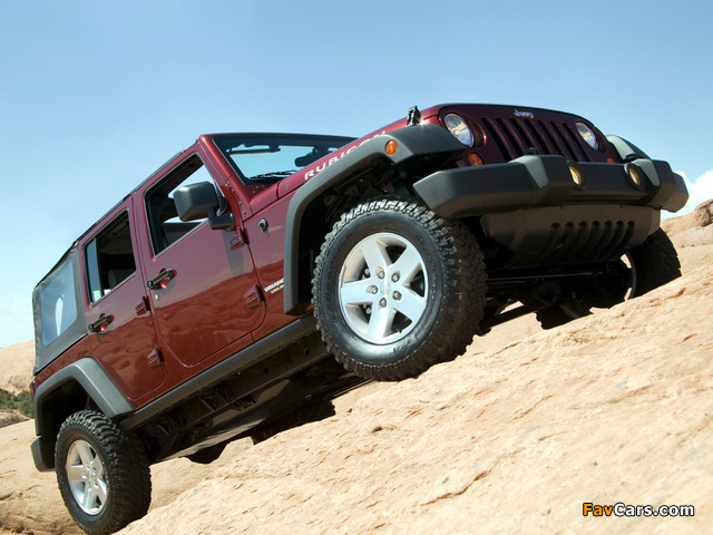 Images of Jeep Wrangler Unlimited Rubicon (JK) 2006–10 (640 x 480)