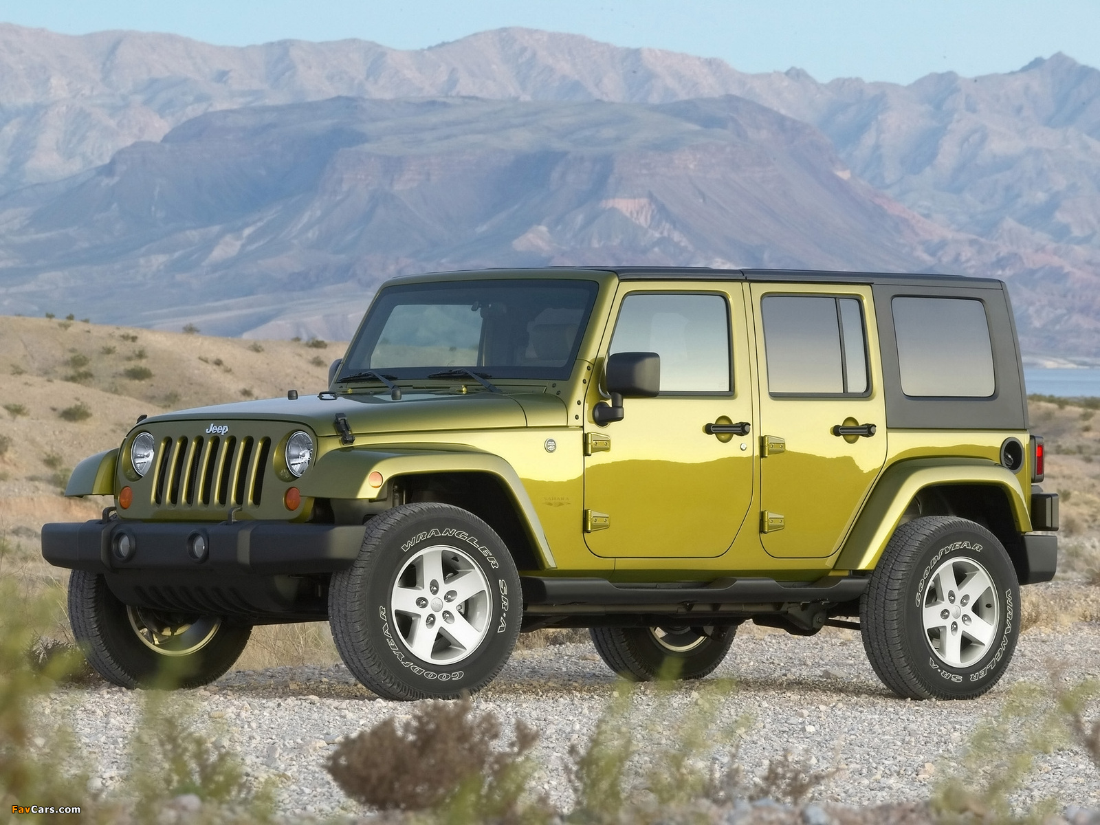 Images of Jeep Wrangler Unlimited Sahara (JK) 2006–10 (1600 x 1200)