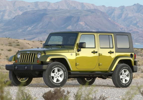 Images of Jeep Wrangler Unlimited Sahara (JK) 2006–10