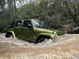 Images of Jeep Wrangler Unlimited Sahara EU-spec (JK) 2007