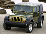 Images of Jeep Wrangler Unlimited Rubicon EU-spec (JK) 2007