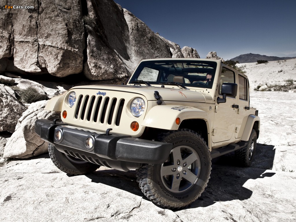 Images of Jeep Wrangler Unlimited Mojave (JK) 2011 (1024 x 768)