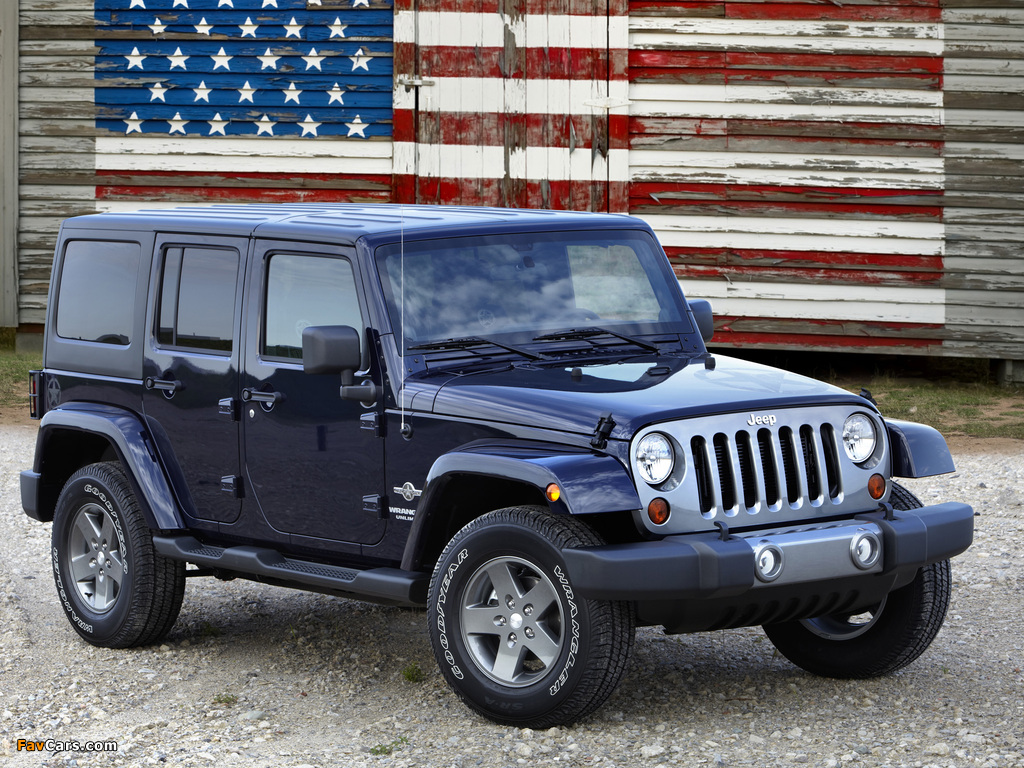 Images of Jeep Wrangler Unlimited Freedom (JK) 2012 (1024 x 768)