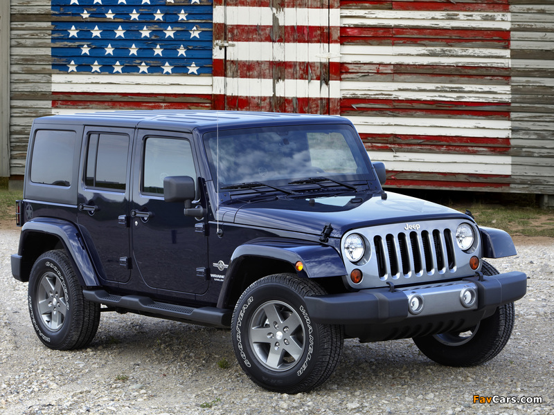 Images of Jeep Wrangler Unlimited Freedom (JK) 2012 (800 x 600)