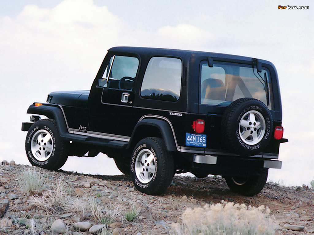 Jeep Wrangler Laredo (YJ) 1987–95 images (1024 x 768)