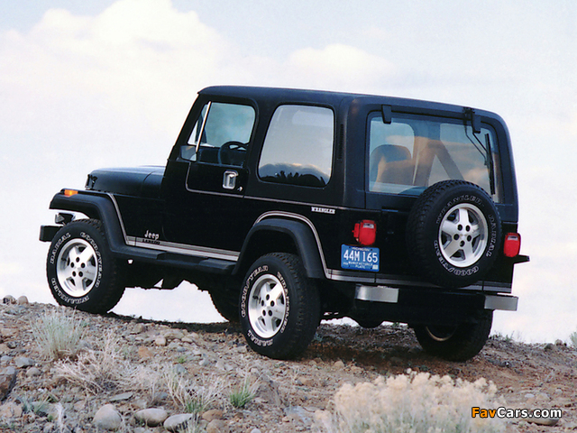 Jeep Wrangler Laredo (YJ) 1987–95 images (640 x 480)