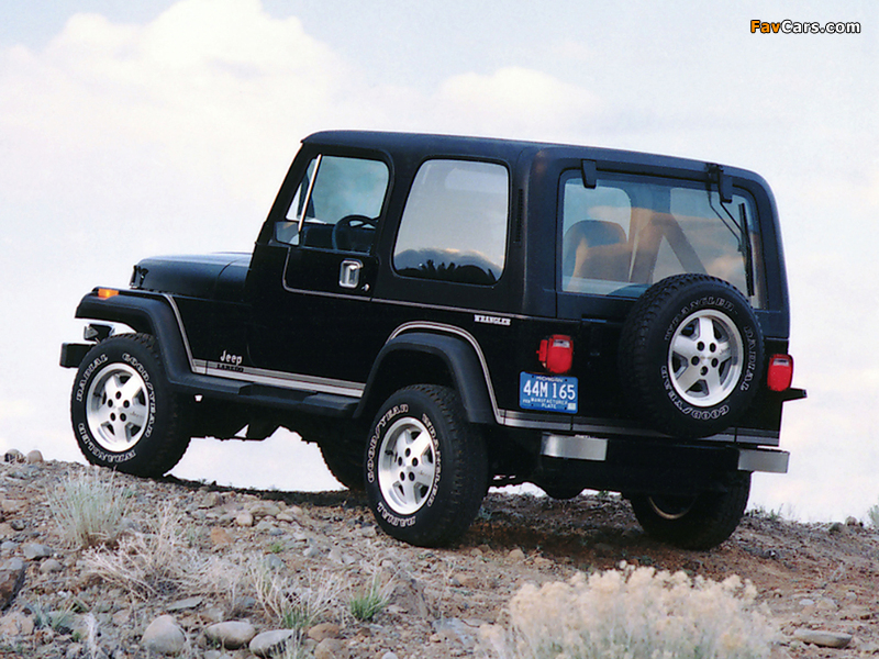 Jeep Wrangler Laredo (YJ) 1987–95 images (800 x 600)